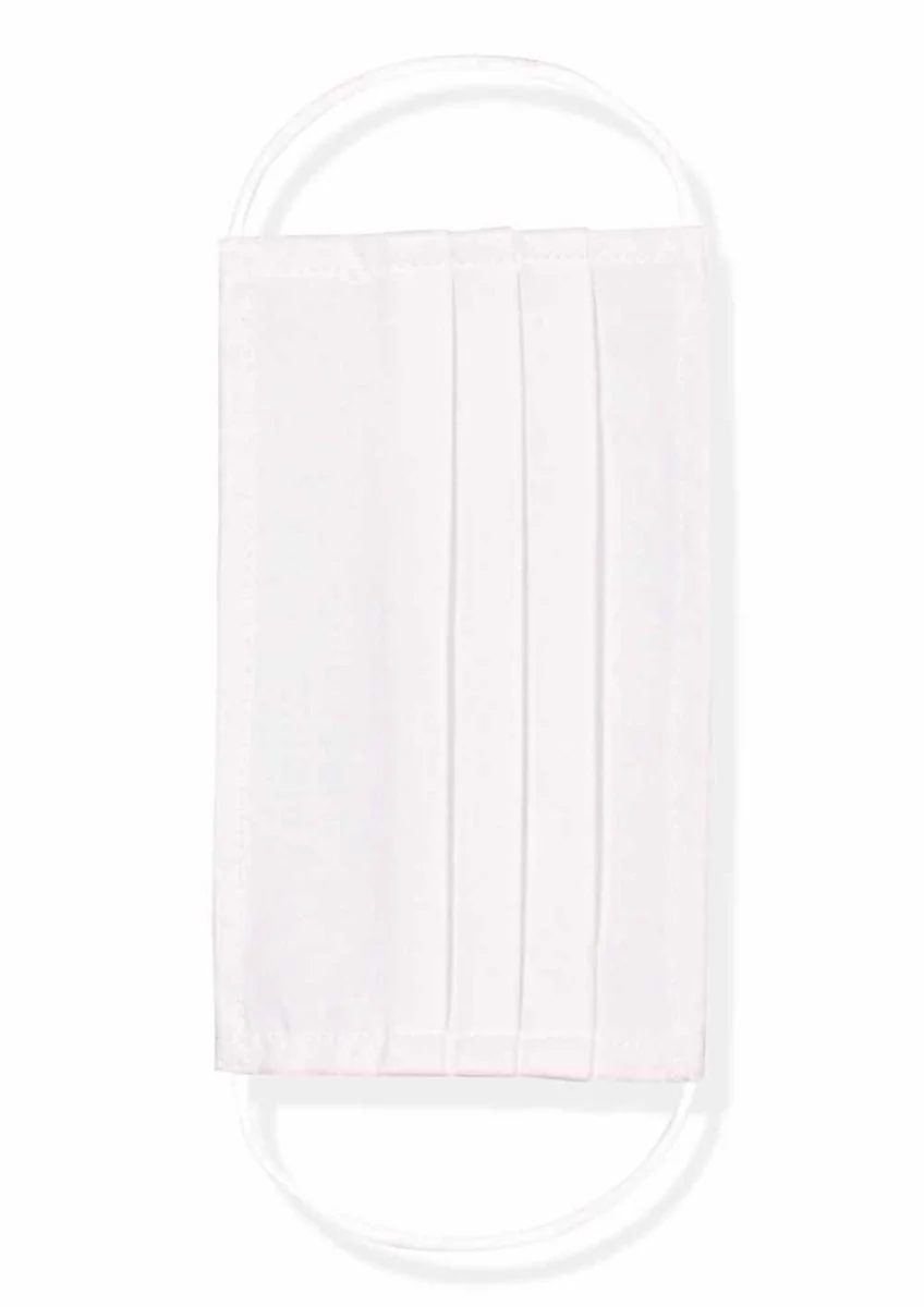 Solid Color Reusable and Washable Face Mask, 100% Cotton - Image 4