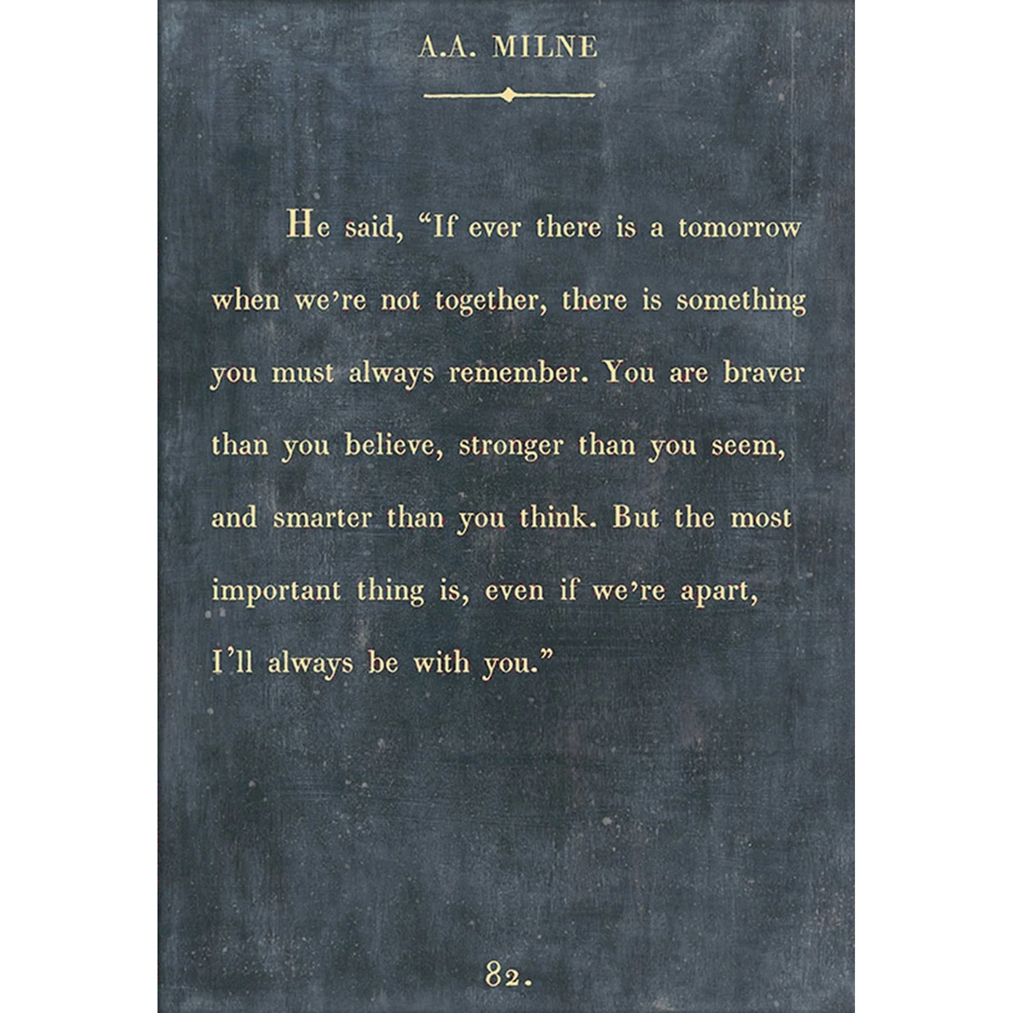 A.A. Milne - Book Collection Art Print - Image 2