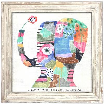 ART PRINT - A FLOWER FOR THE ONE I LOVE - Image 2