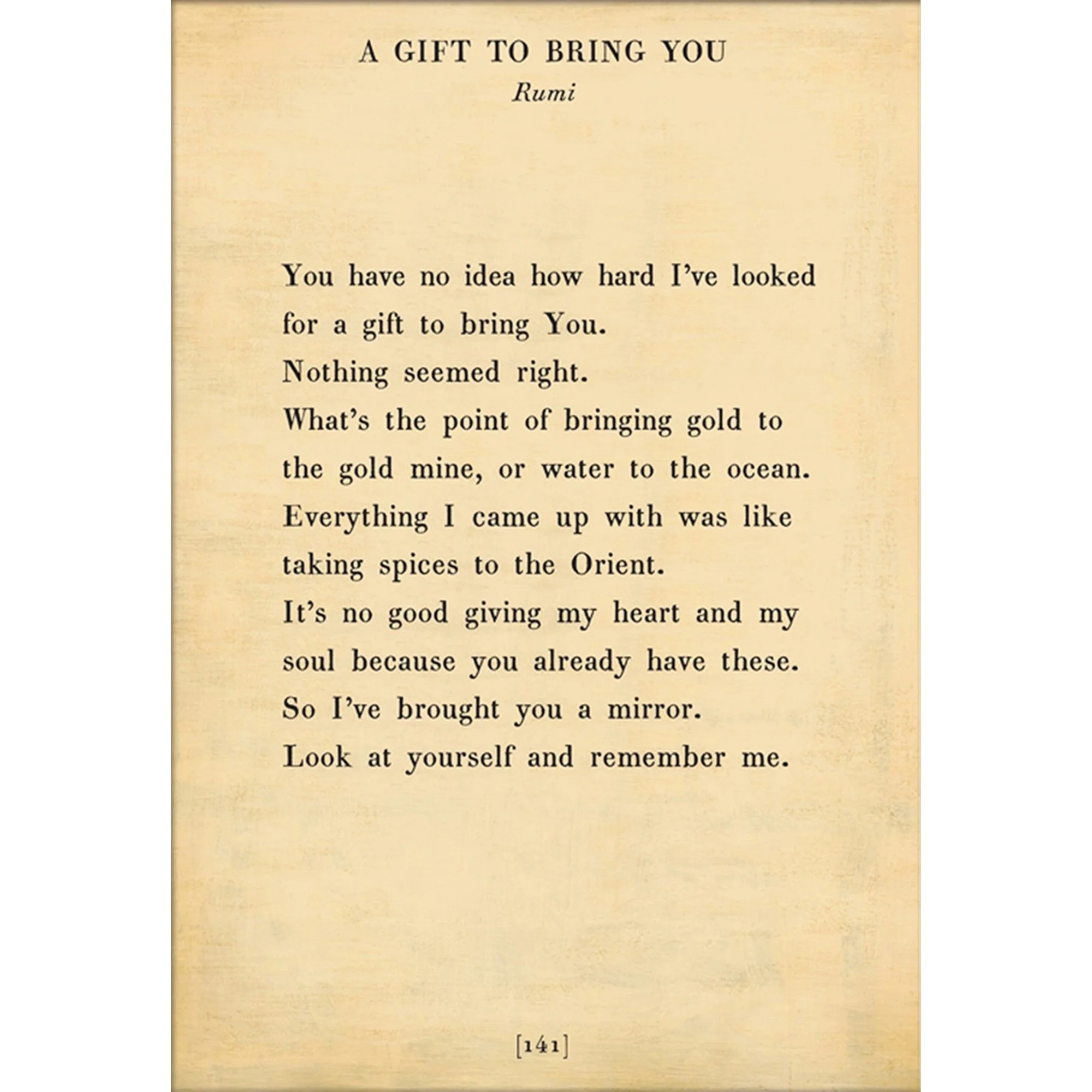 A Gift to Bring You - Poetry Collection Art Print - Image 4