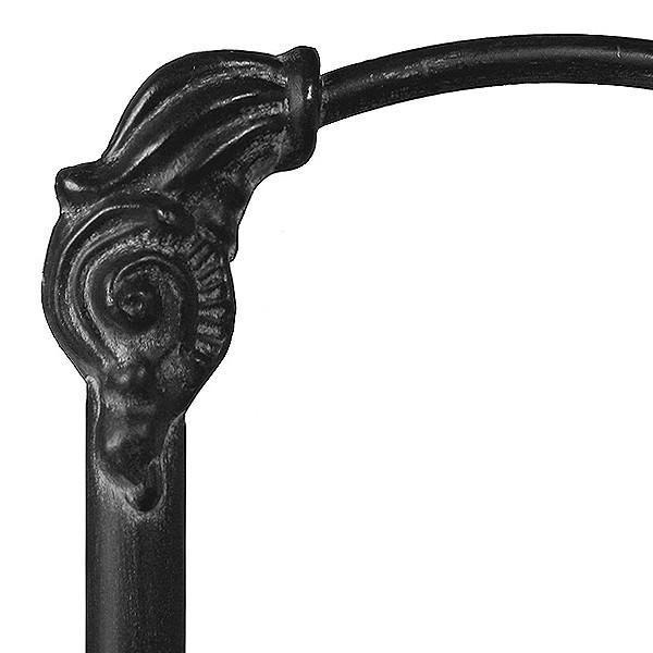 Antique Black 320 | Iron Furniture Finish Sample
