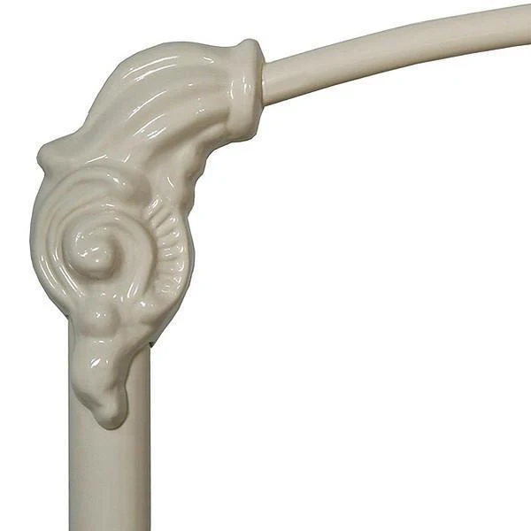 Antique White Gloss 101 | Iron Furniture Finish Sample