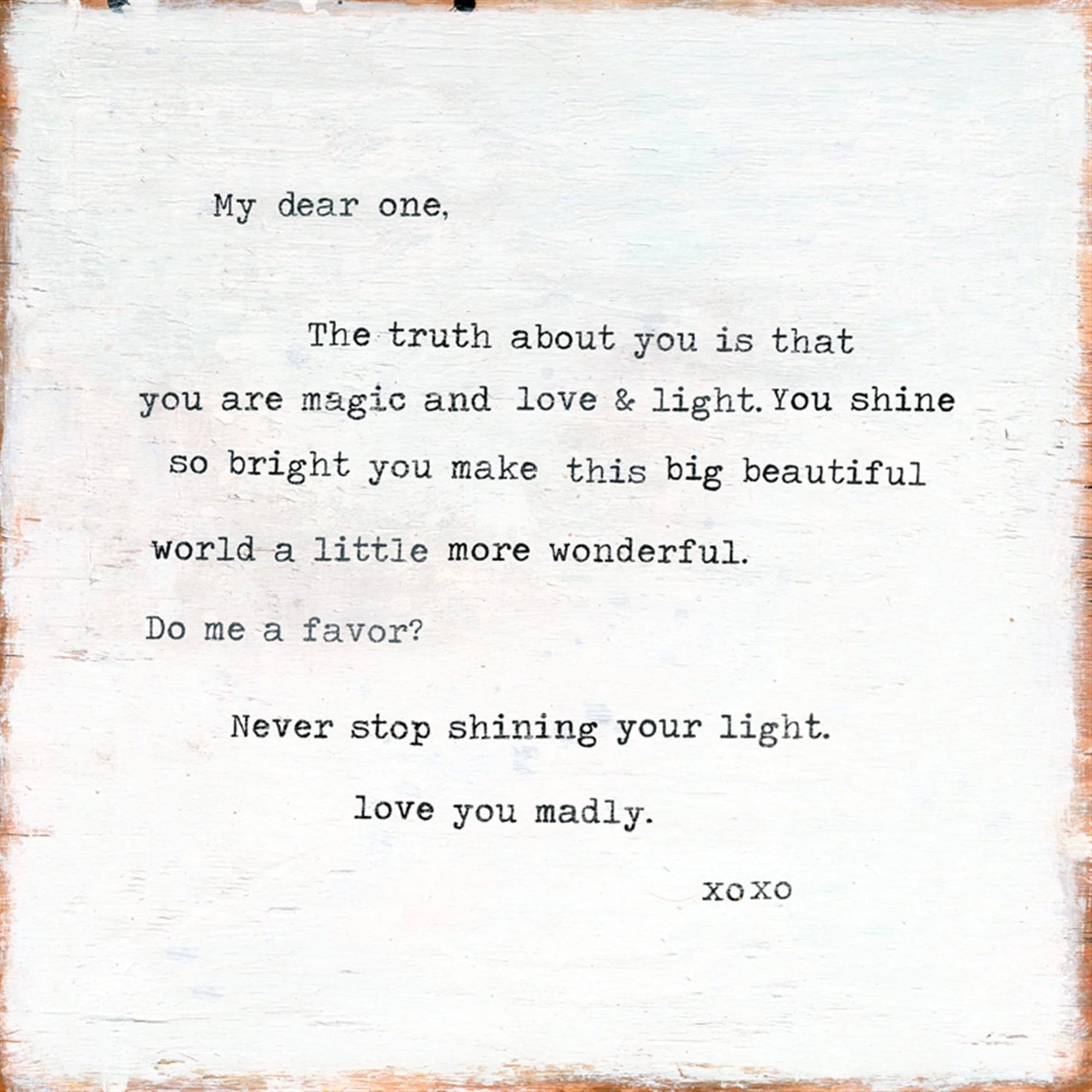 ART PRINT - NEVER STOP SHINING
