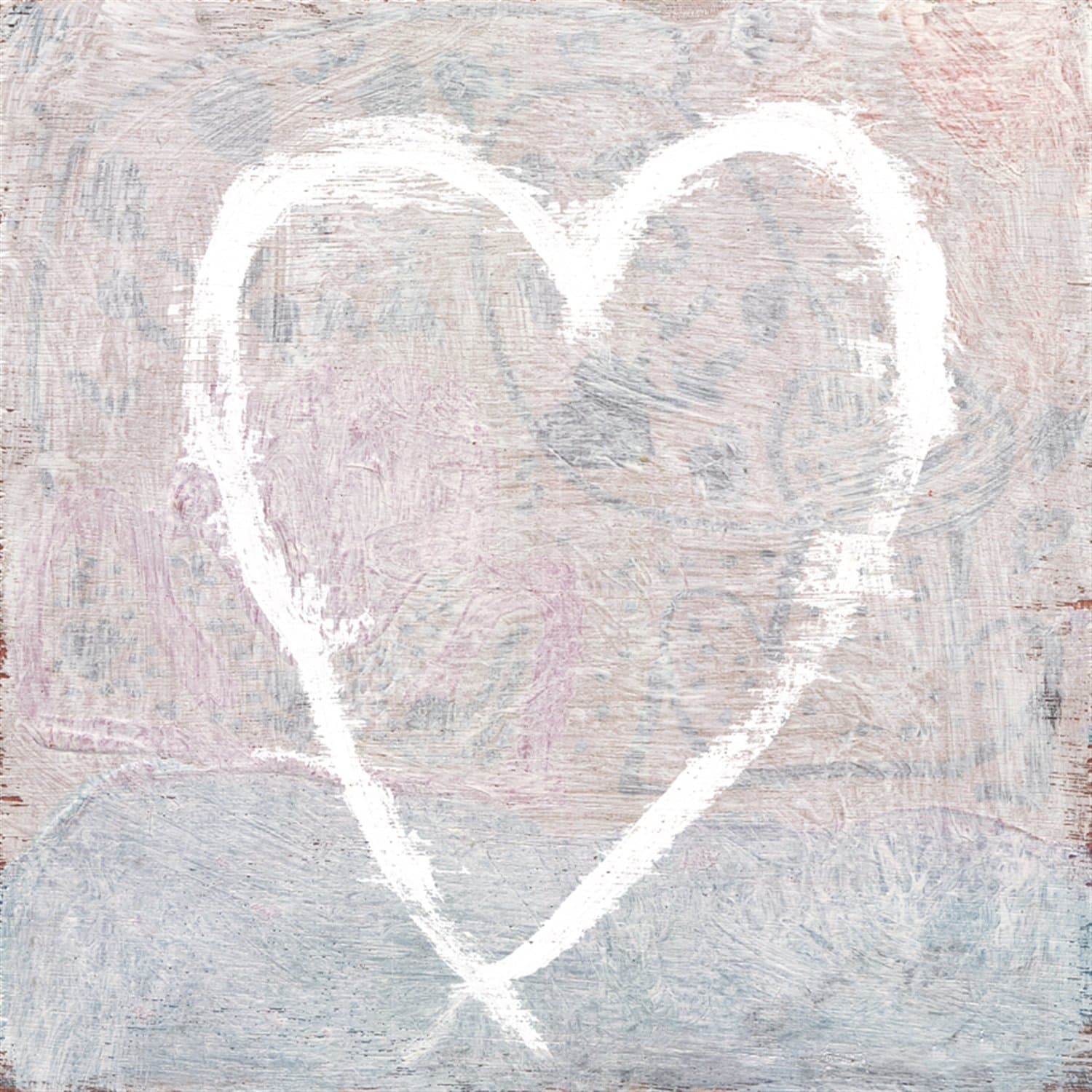 Art Print - White Heart
