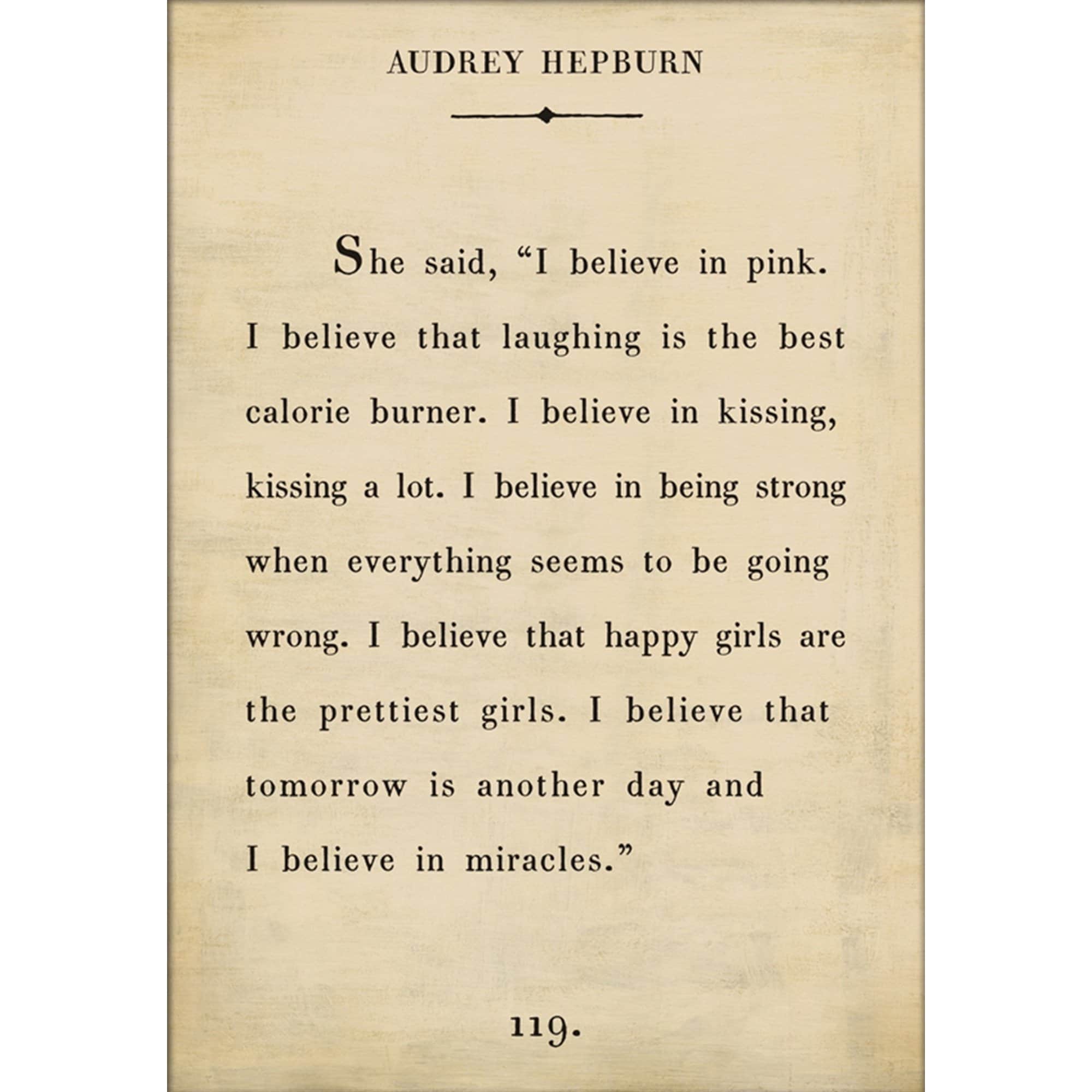 Audrey Hepburn - Book Collection Art Print - Image 4