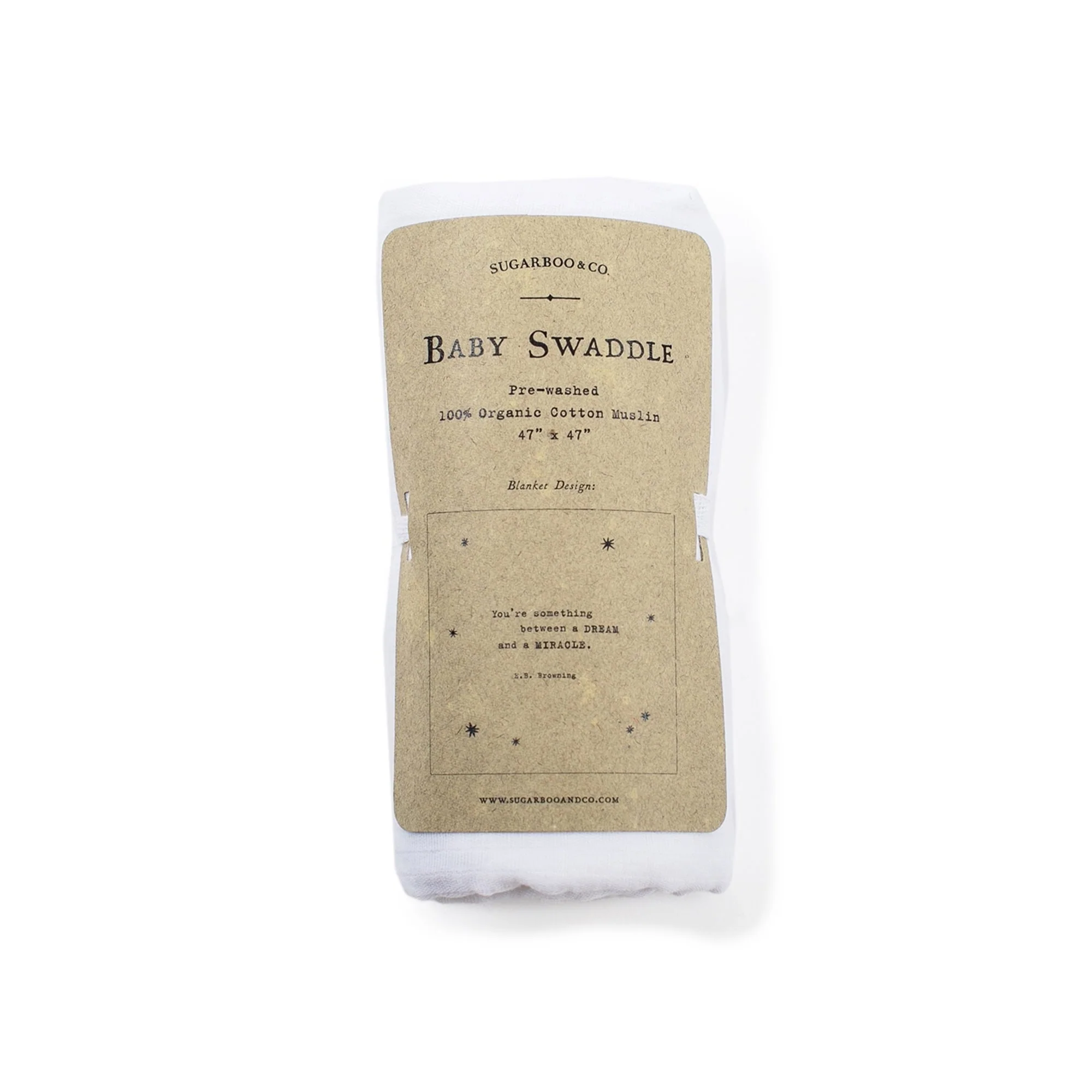 Baby Swaddle Blanket - E.B. Browning - Image 2