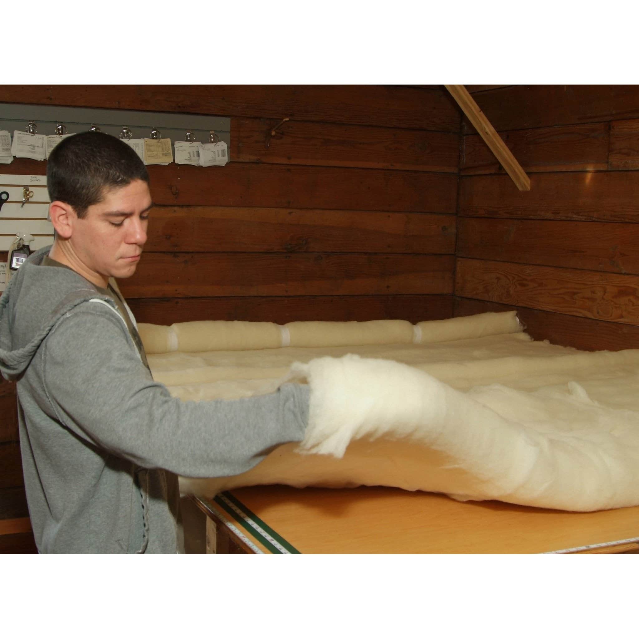 Bed Pillow- Wool Wrapped Latex | Holy Lamb Organics - Image 4