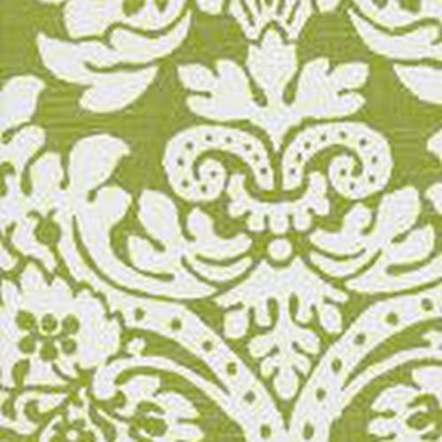 Bloomin Damask in Apple Designer Fabric by the Yard | 100% Cotton