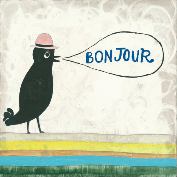 ART PRINT - BONJOUR