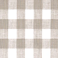 Buffalo Plaid Ecru Slub Canvas - Image 3
