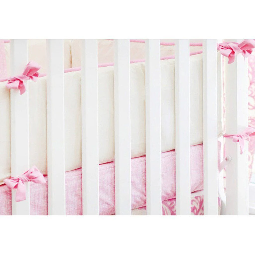 Bumper | Clearance - White with colored piping and ties - Image 3