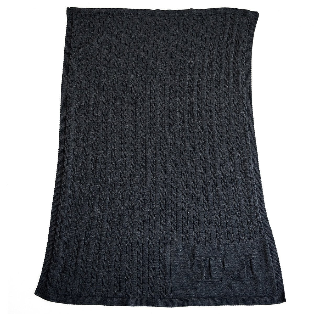 Cable Knit Stroller Blanket or Baby Blanket - Image 3