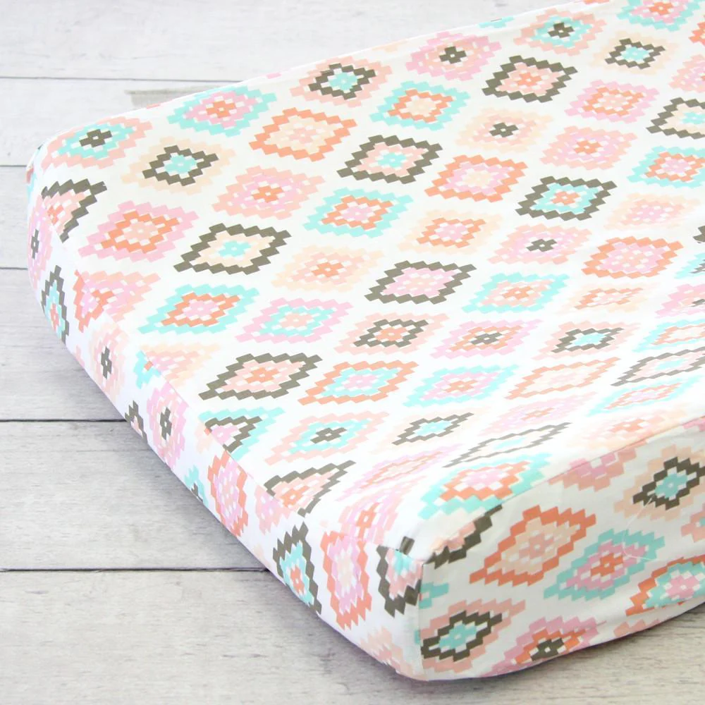 Changing Pad Cover | Alexis Aztec Gilded Arrow
