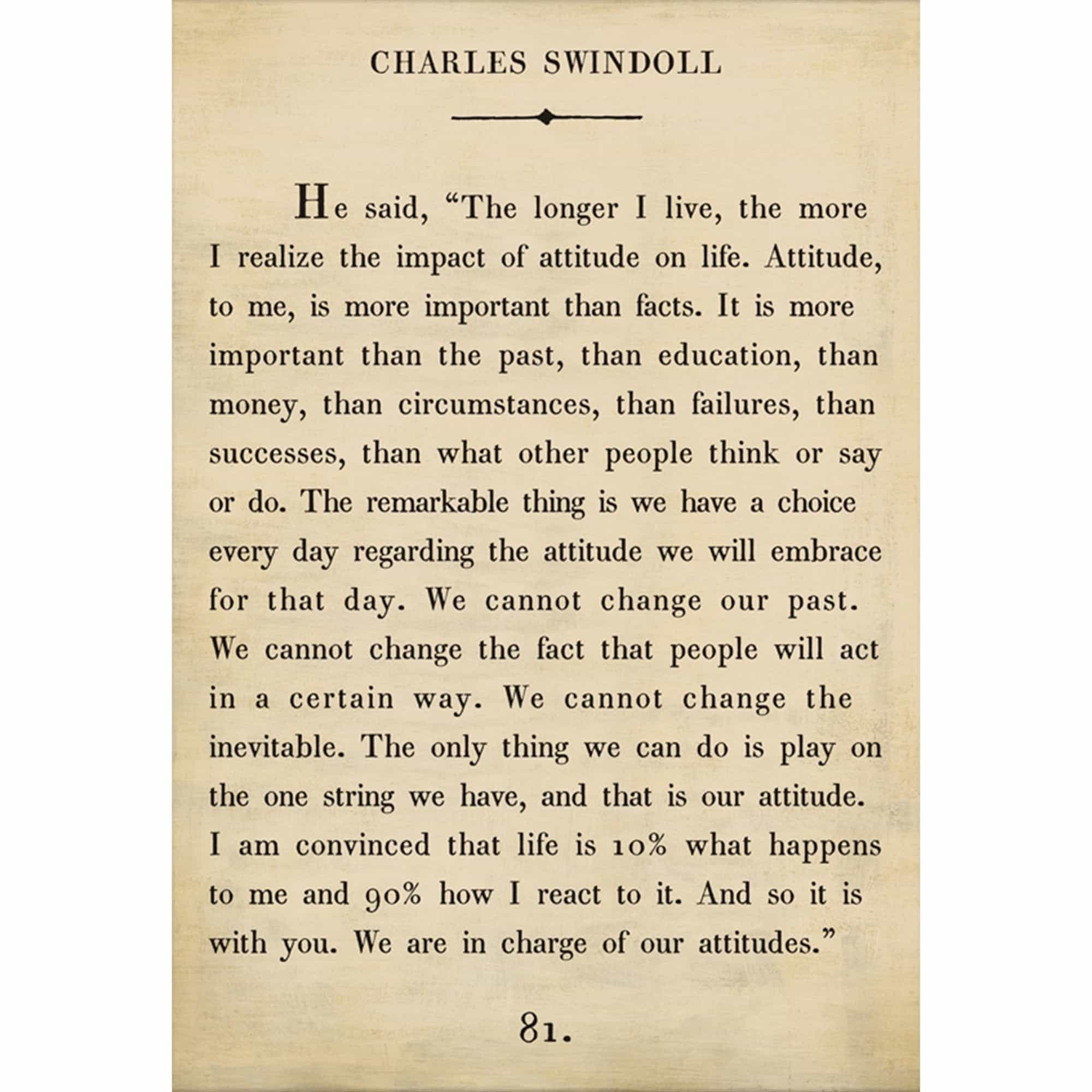 Charles Swindoll - Book Collection Art Print - Image 2