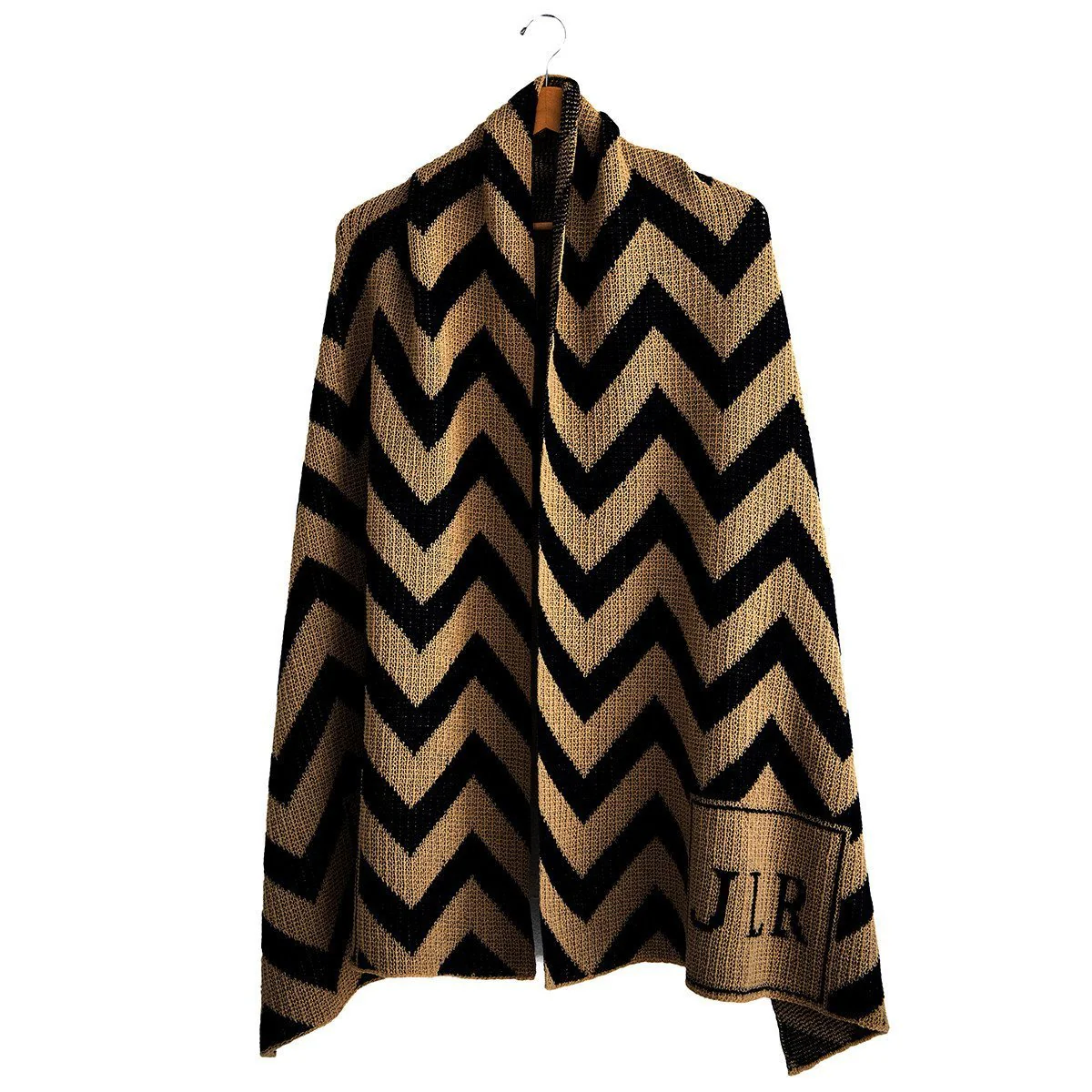 Chevron & Initials Wrap