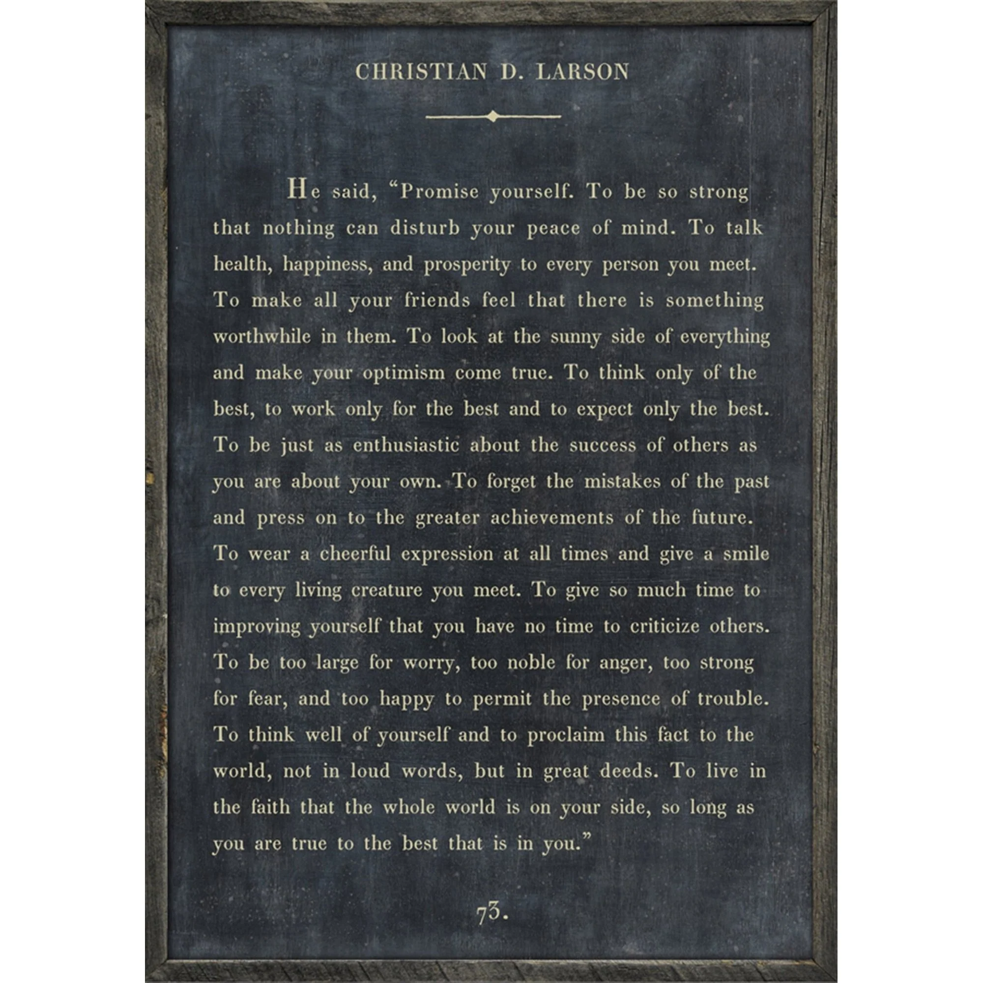 Christian Larson - Book Collection Art Print - Image 3