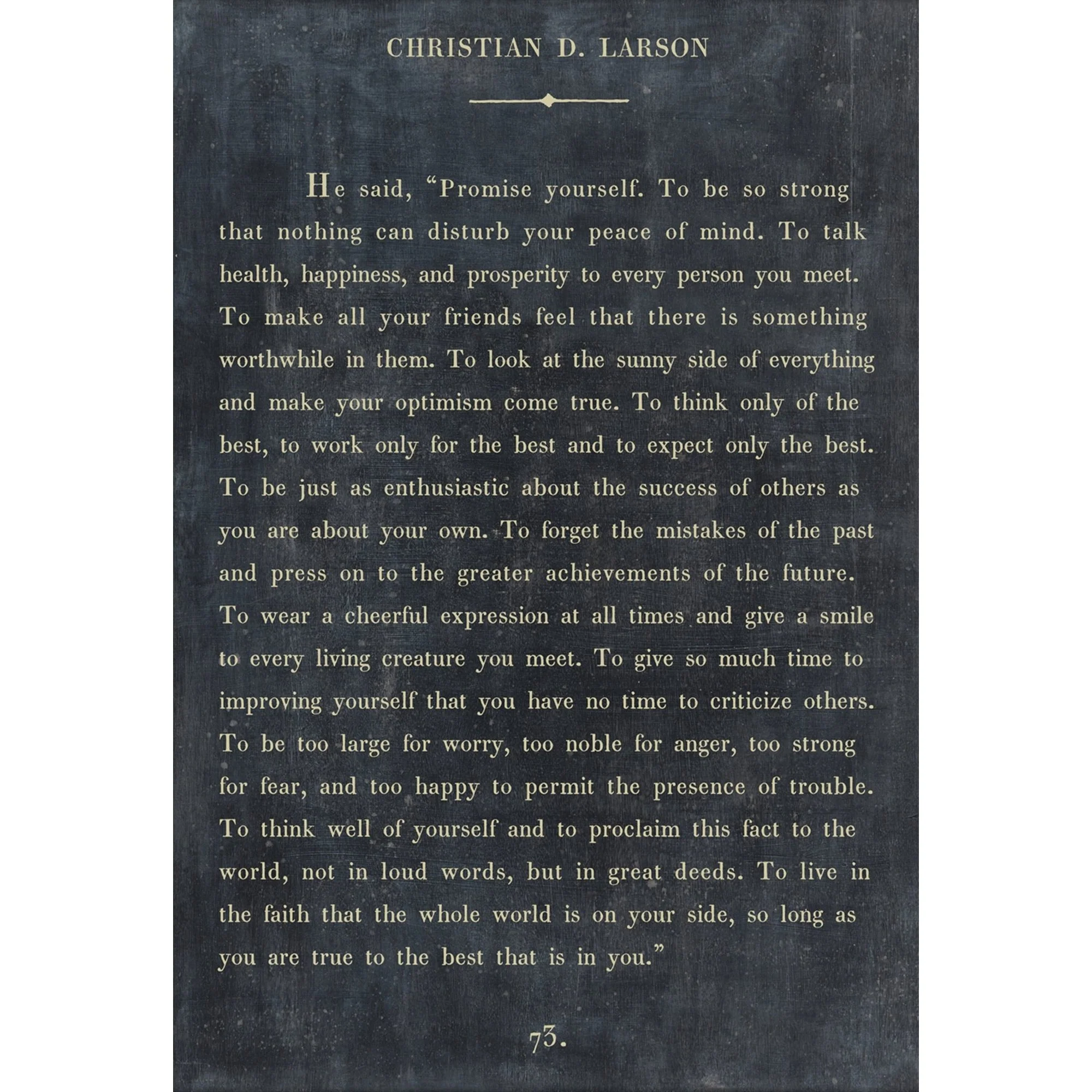 Christian Larson - Book Collection Art Print - Image 4
