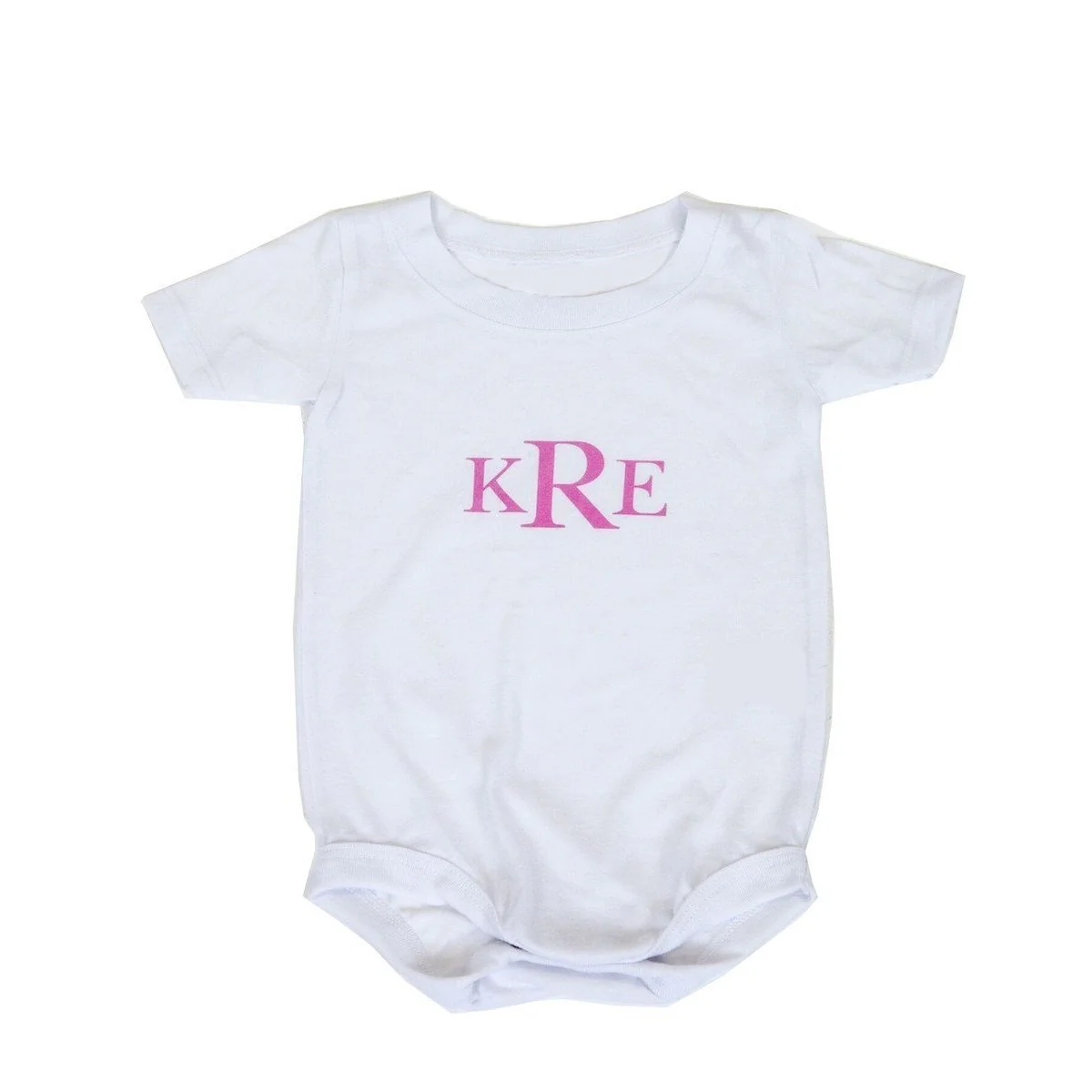 Classic Monogram Personalized Onesie