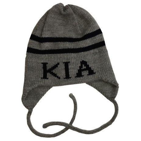 Classic Name & Stripes Personalized Knit Hat - Image 2