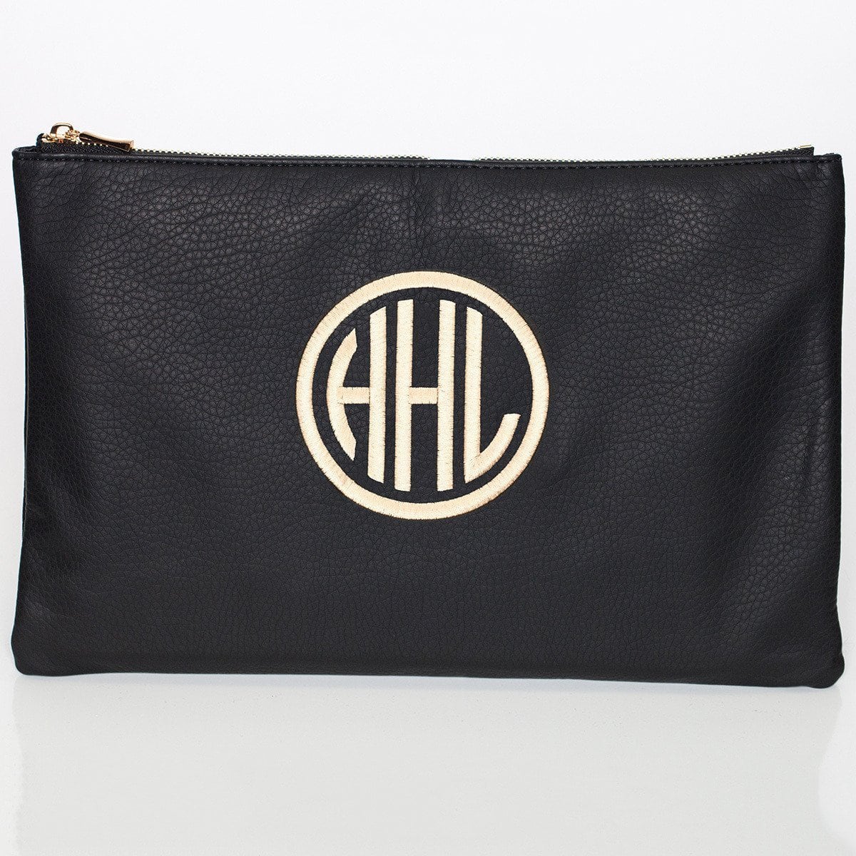 Cobalt Monogrammed Personalized Clutch - Image 10