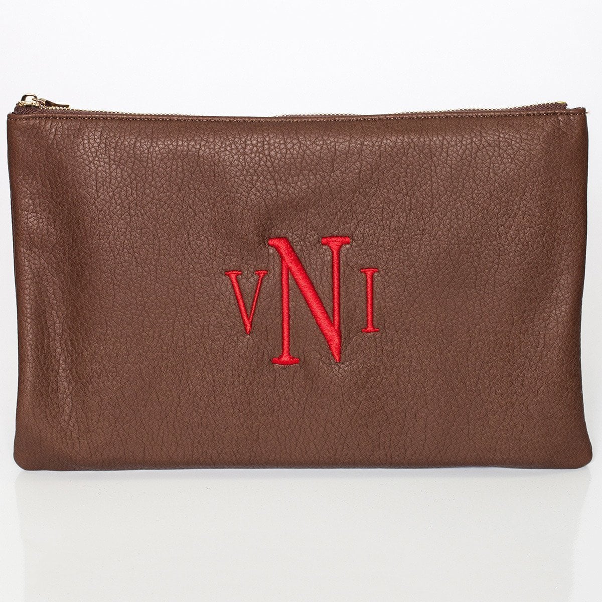 Cobalt Monogrammed Personalized Clutch - Image 7