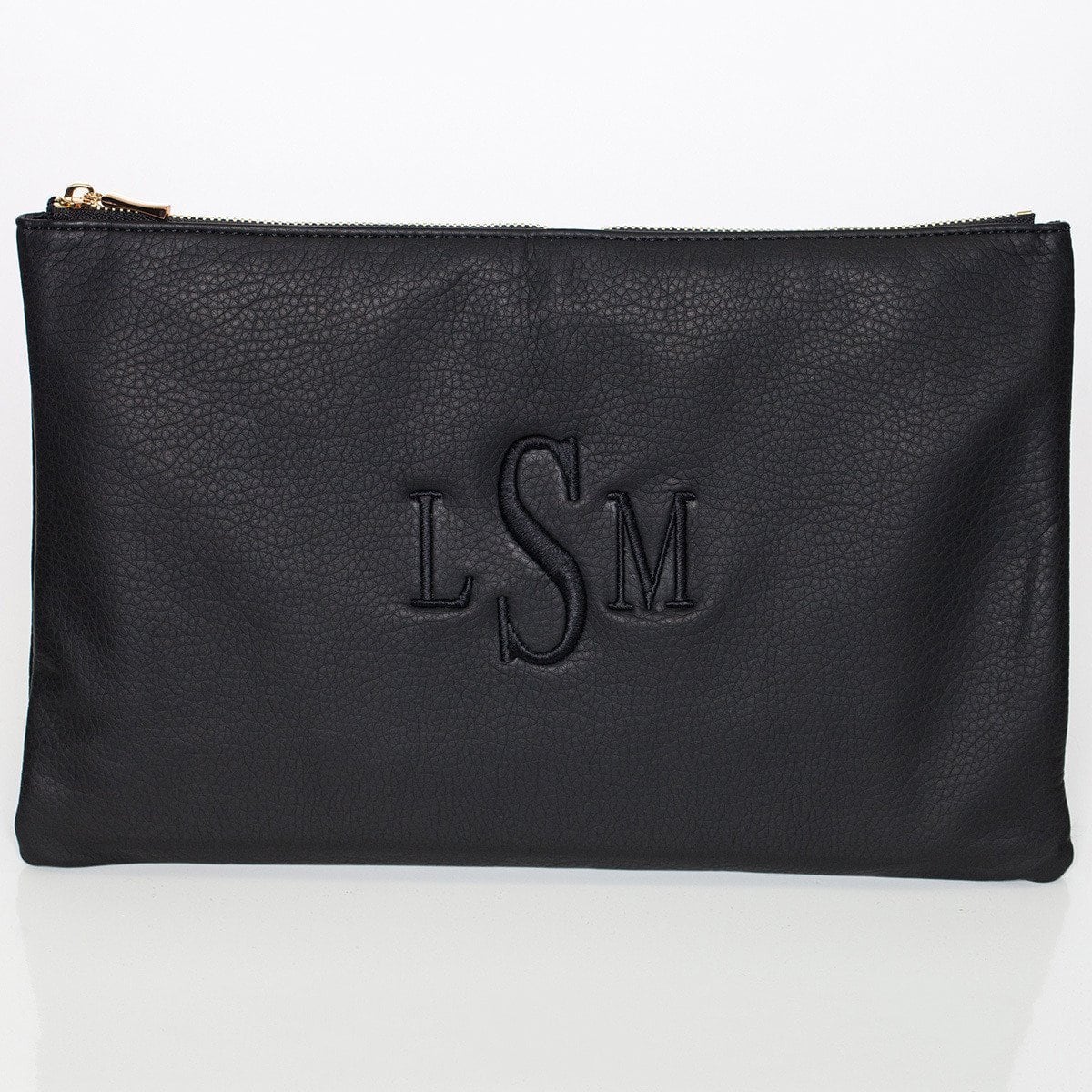 Cobalt Monogrammed Personalized Clutch - Image 9