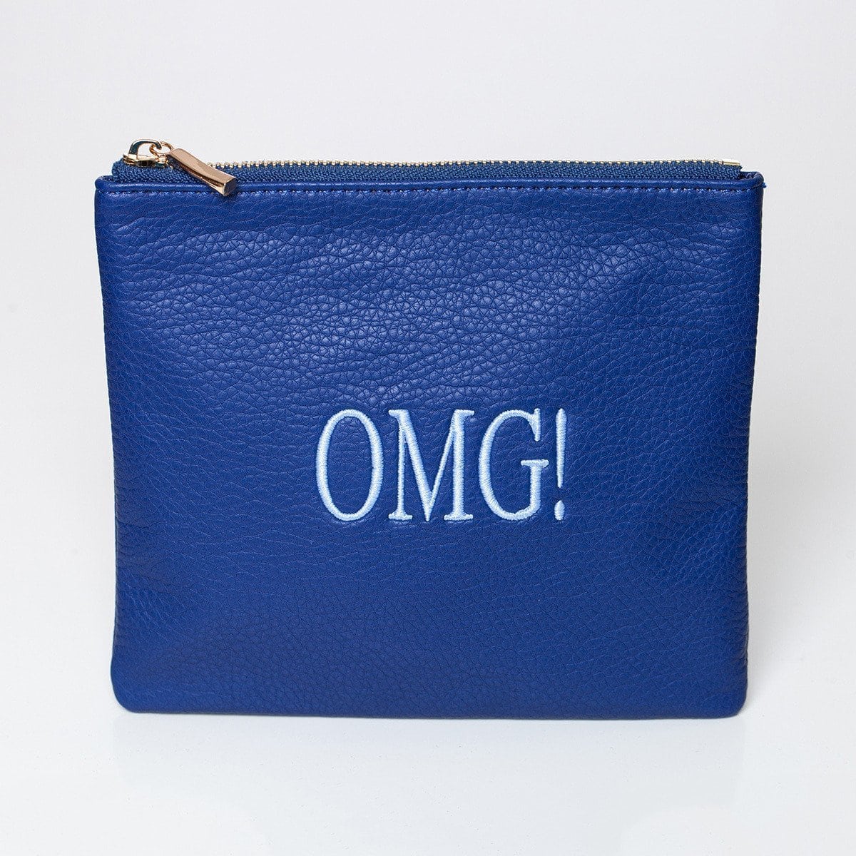 Cognac Personalized Makeup Bag - Image 8