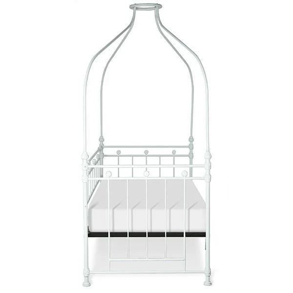 Corsican Iron Daybed 43738 | Canopy with Flowers - Image 3