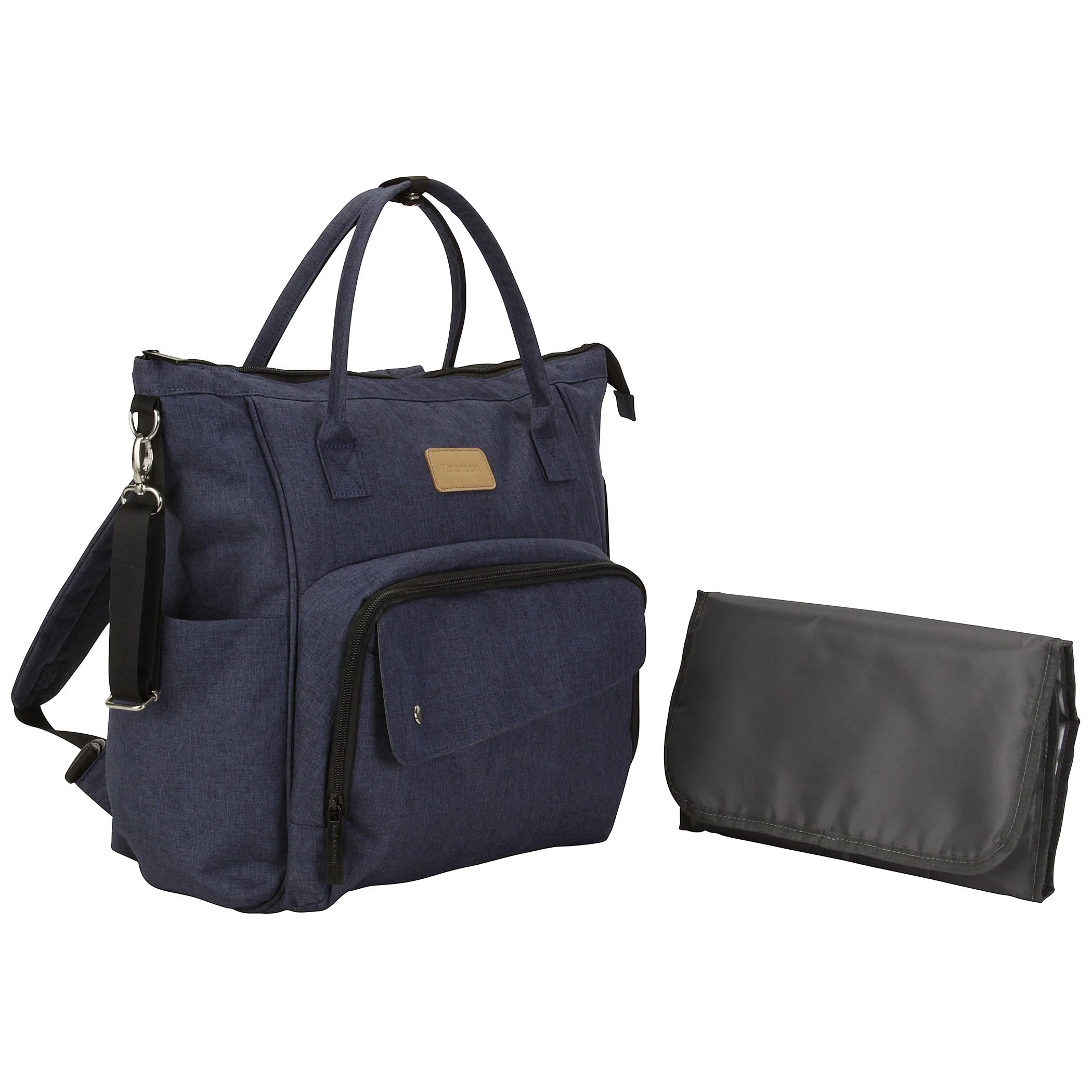 Nola Backpack - Navy Diaper Bag - Image 3