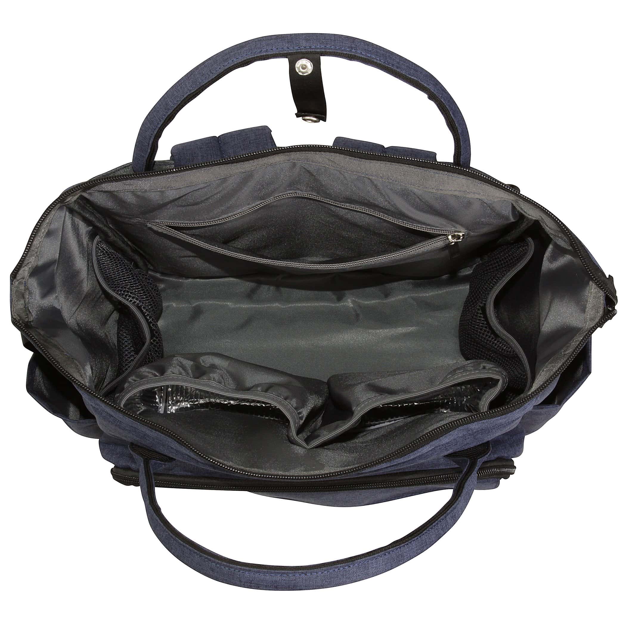 Nola Backpack - Navy Diaper Bag - Image 5