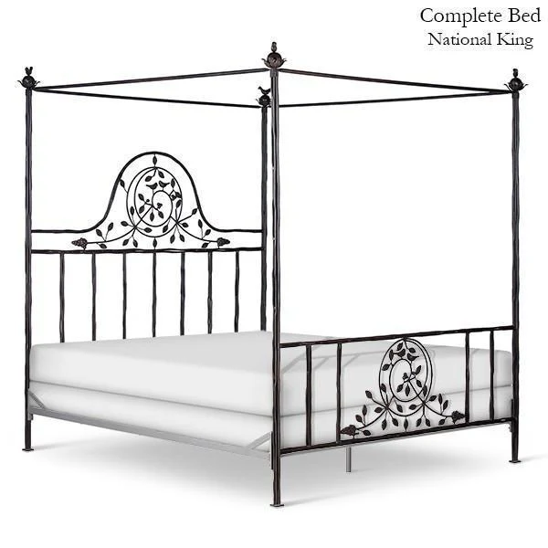 Corsican Iron Canopy Bed 42686 | Twiggy Canopy Bed - Image 2