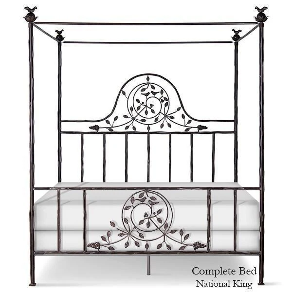 Corsican Iron Canopy Bed 42686 | Twiggy Canopy Bed - Image 3