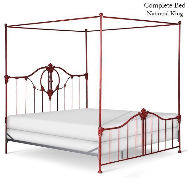 Corsican Iron Canopy Bed 42918 | Bastia Canopy Bed - Image 2