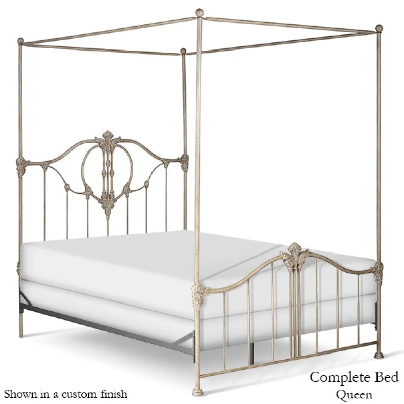 Corsican Iron Canopy Bed 42918 | Bastia Canopy Bed - Image 3