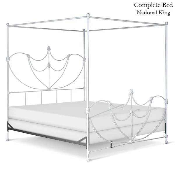 Corsican Iron Canopy Bed 43064 | Lotus Canopy Bed - Image 3