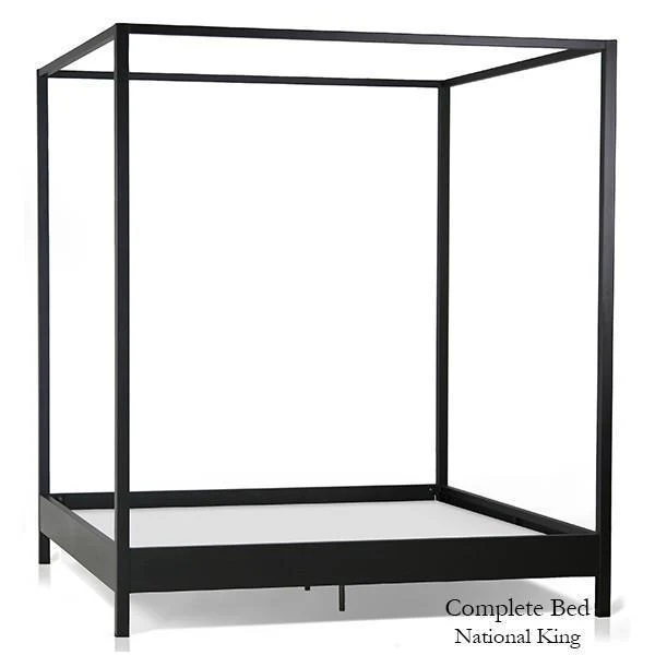 Corsican Iron Canopy Bed 43712 | Contemporary Canopy Bed - Image 3