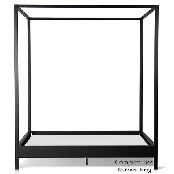 Corsican Iron Canopy Bed 43712 | Contemporary Canopy Bed - Image 4