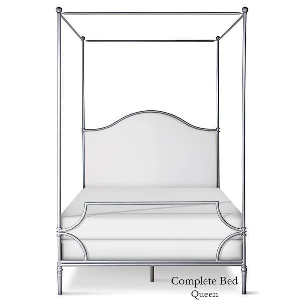Corsican Iron Canopy Bed 43822 | Upholstered Canopy Bed - Image 3