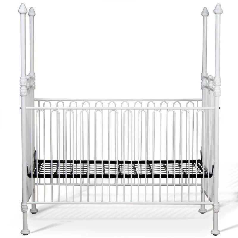 Corsican Iron Cribs 40418 | Stationary Four Post Crib - Image 3