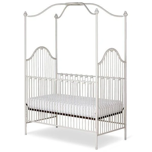 Corsican Iron Cribs 40828 | Stationary Canopy Crib