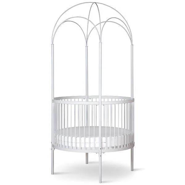 Corsican Iron Cribs 42810 | Stationary Round Canopy Crib - Image 2