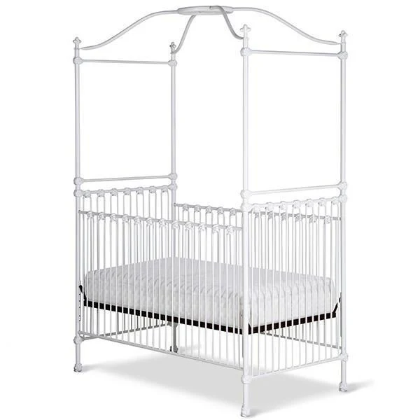 Corsican Iron Cribs 42924 | Stationary Canopy Crib