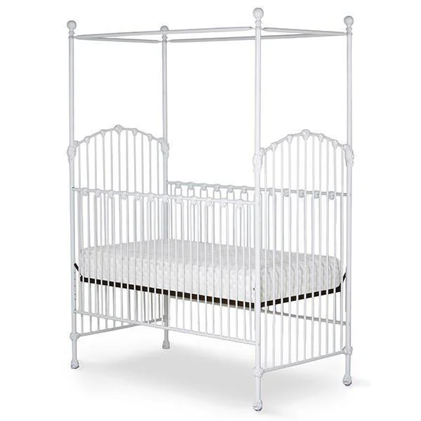 Corsican Iron Cribs 43740 | Stationary Canopy Crib
