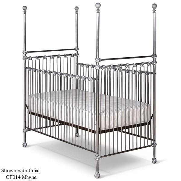 Corsican Iron Cribs 6778 | Stationary Four Post Crib - Image 6