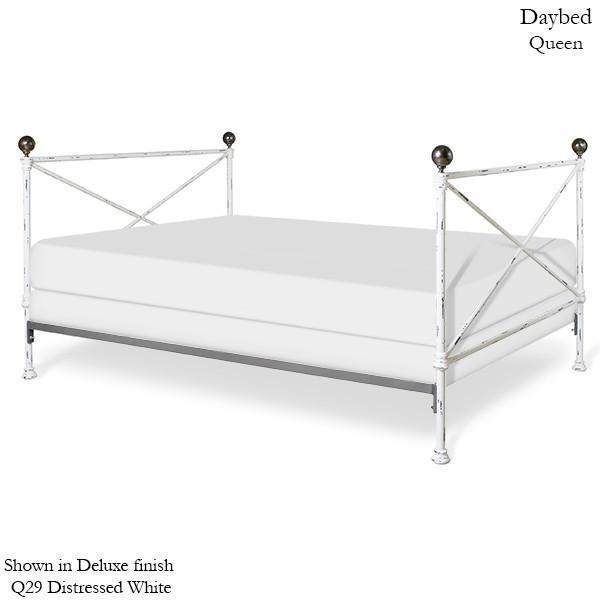 Corsican Iron Daybed 43250 | Daybed with Brass