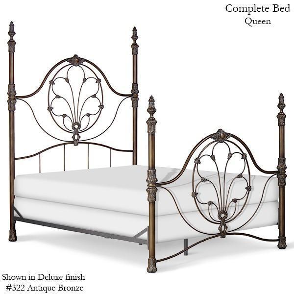 Corsican Iron Four Post Bed 5996 | Four Post Bed - Image 3