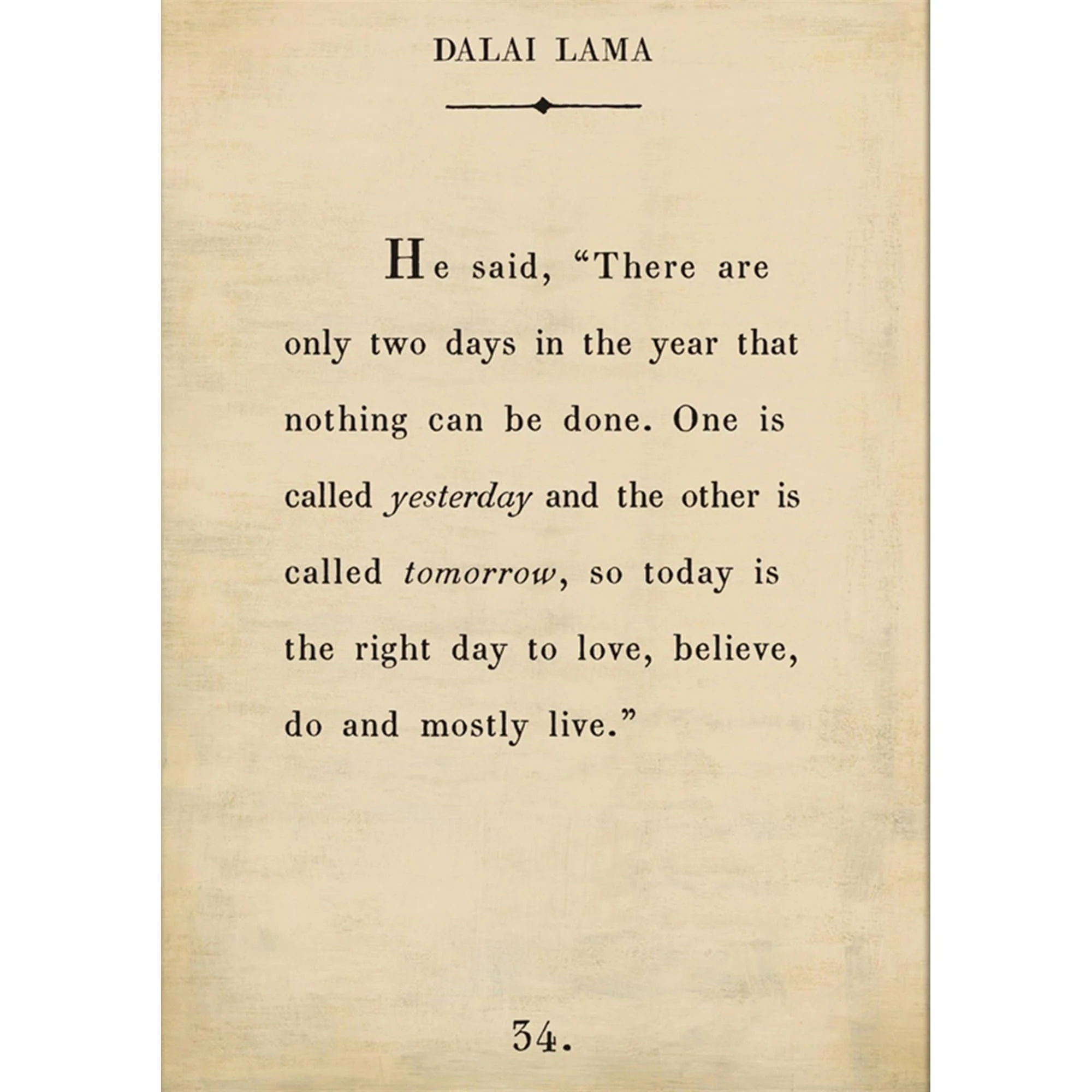 Dalai Lama - Book Collection Art Print - Image 6