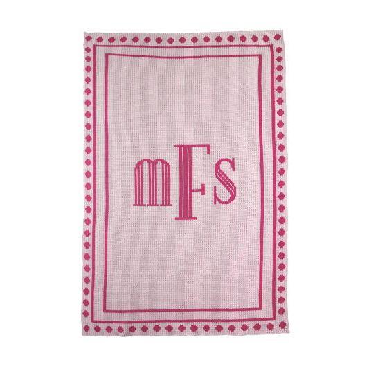 Debonair Monogram Personalized Blanket - Image 2