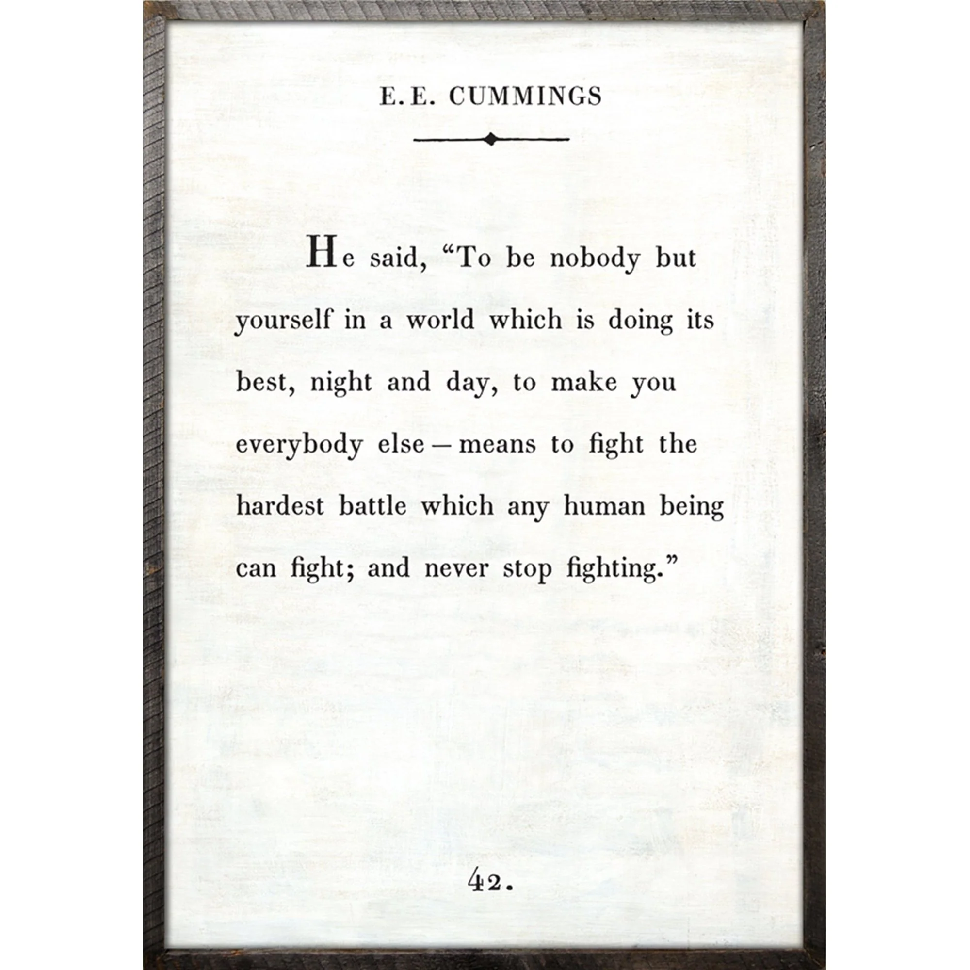 E. E. Cummings - Book Collection Art Print - Image 5