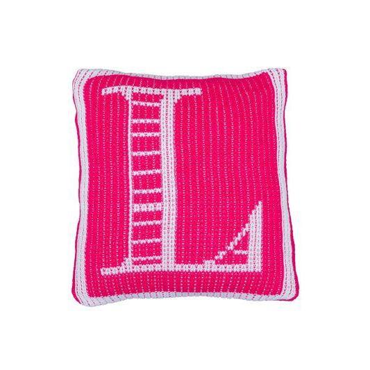 Engraved Initial Personalized Pillow